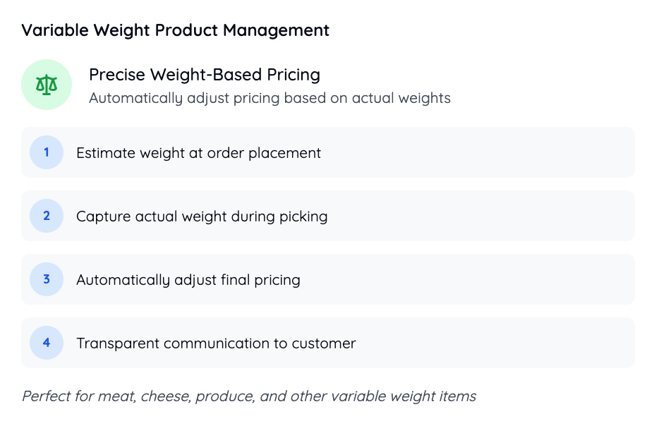 Category-Specific Handling Rules